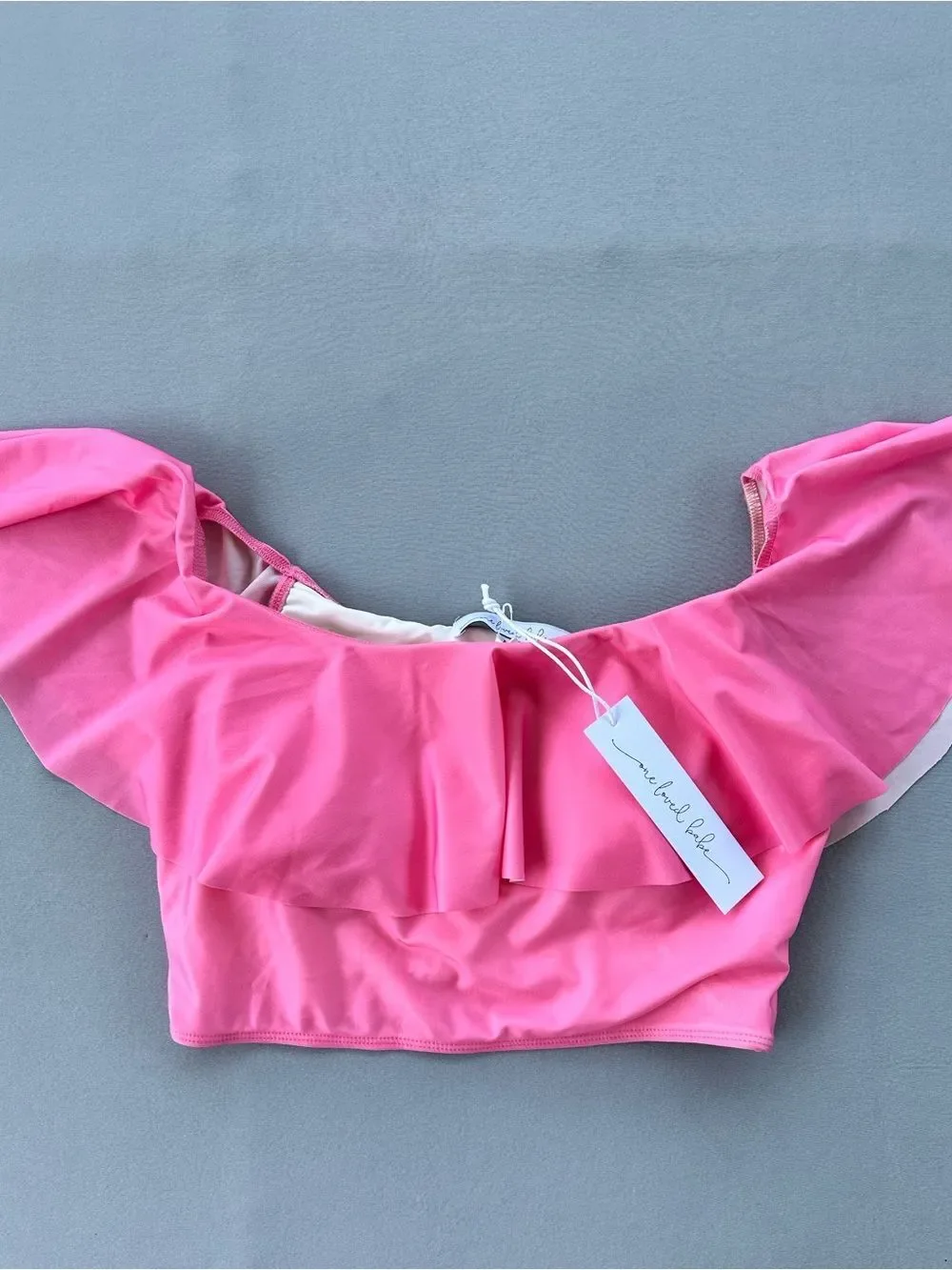 🎉5 for $45🎉 NWT One loved babe swimsuit top size M